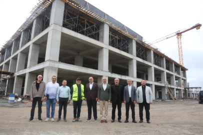 Çayırova Devlet Hastanesi inşaatı yükseliyor