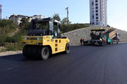 Ordu Fatsa’da asfalt mesaisi devam ediyor