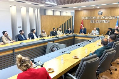 Trabzon'un vizyon projeleri Umman heyetine tanıtıldı